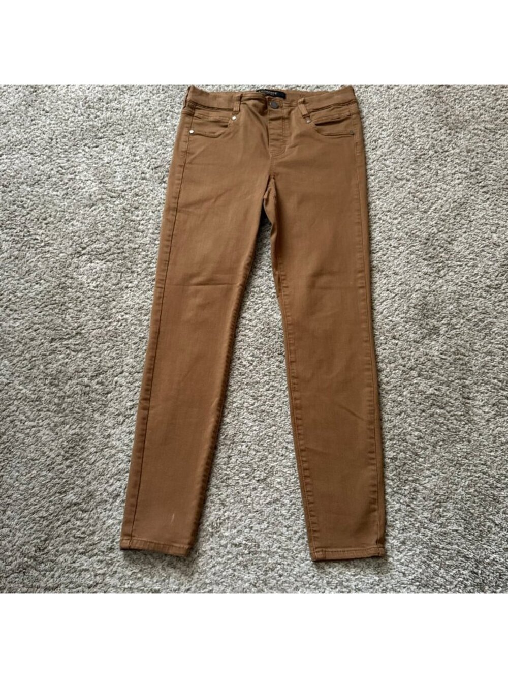 Liverpool Los Angeles Pants Women's Size 6/28 The Skinny Ankle Rust Brown